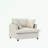 Chenille Single Seat Sofa with Pillows-1348054960