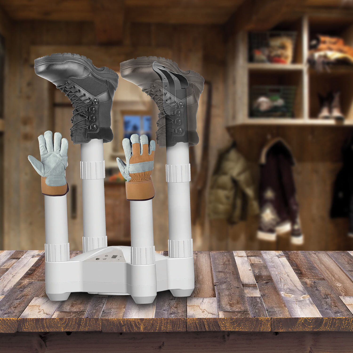 Lifesmart 4 Post Boot Dryer with Fast Airflow, Timer, 250W Convection