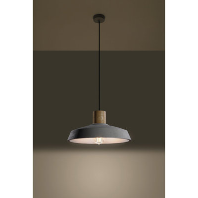 Värnamo 1 - Light White/Brown Dome Pendant
