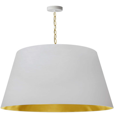 Luminaire suspendu cylindrique à 1 lumière Onald