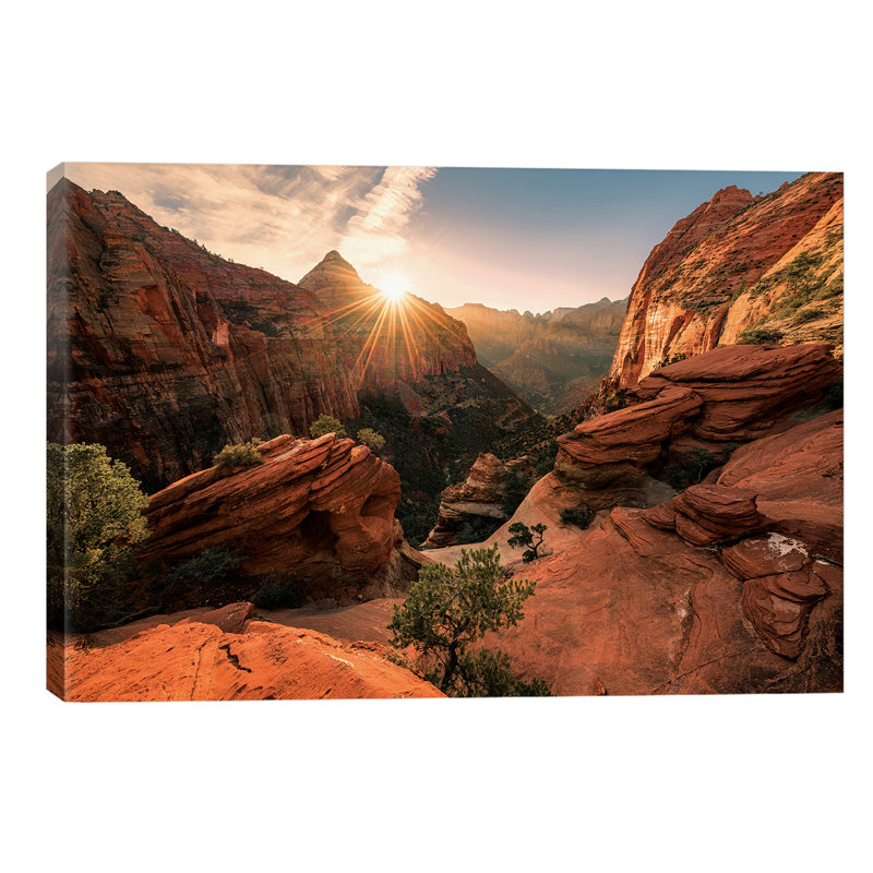 Zion by Stefan Hefele - Wrapped Canvas Print, 66.04 cm H x 45.72 cm W x 1.91 cm D