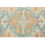 Tapis décoratif en laine de conception unique noué à la main New Age Oushak beige/bleu 9 pi x 12 pi New Age