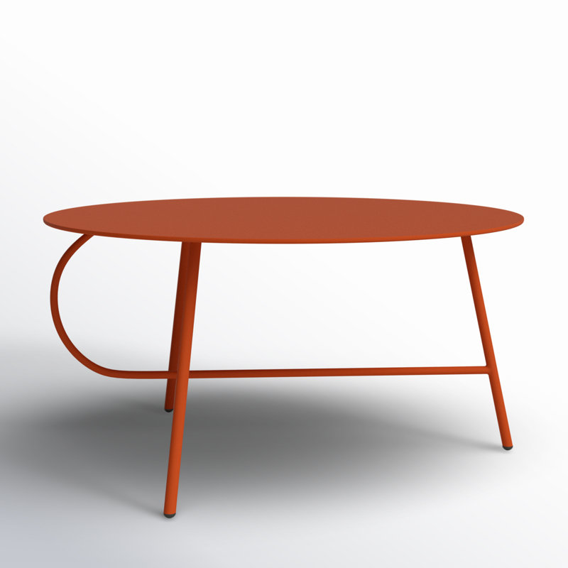 Table basse Abberton, Cuivre brun