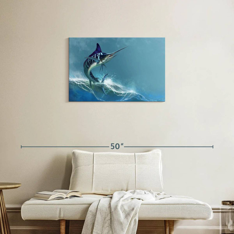 Marlin Jump, 20" H x 30" W