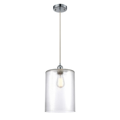 Luminaire suspendu cylindrique à 1 lumière Leilani