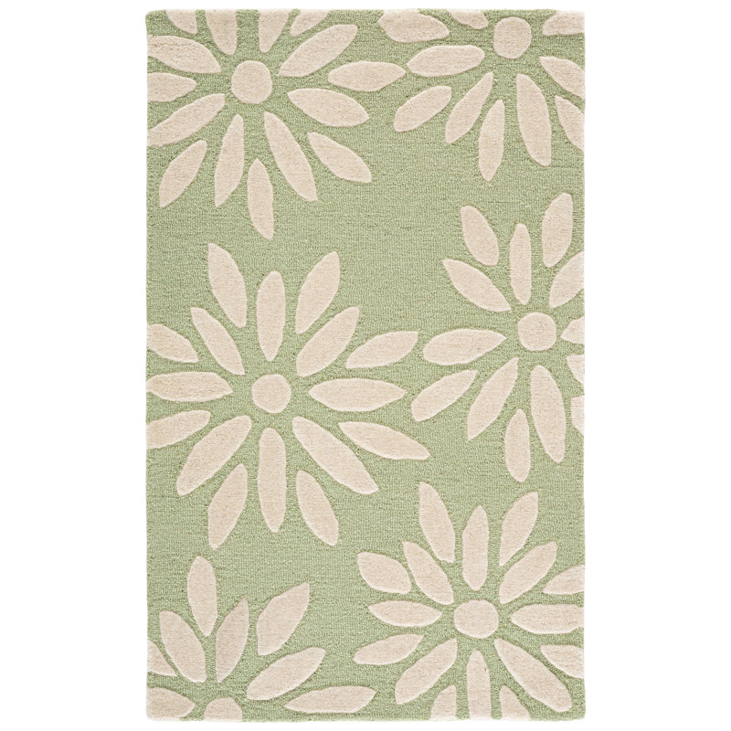 Sveva Kids Hand Tufted Wool Pile Rug, Rectangle 3" x 5"