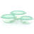 Martha Stewart 6 Piece Assorted Glass Storage Container And Lid Set  In Mint