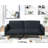 Chrisman Twin 80'' Upholstered Tight Back Convertible Sofa-246695959