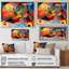 Music and Rhythm - Abstract Framed Canvas Art Print-2067372746-2100193788-2100193790