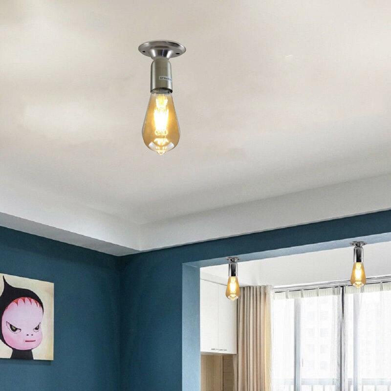 Northledge Semi Flush Mount, Silver 