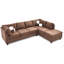 Canapé modulaire (sans repose-pieds)-438070614