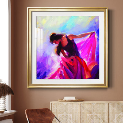 " Magenta " Painting Print