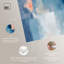 «Whispering Blue I», art abstrait bleu par -1075023224-1075023217