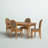 Hungerford Four Leg Dining Set-1167189301-1096508219