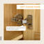 Armoire de rangement 67 po Pinewood, garde-manger autoportant avec portes et tablette réglable