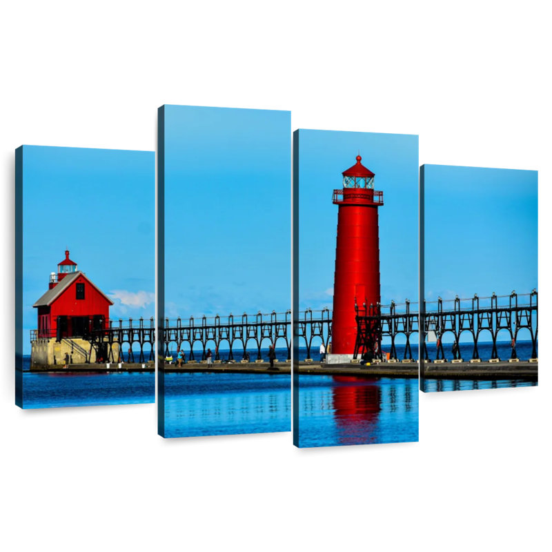 Aletra Grand Haven Lighthouse, 54" H x 84" W