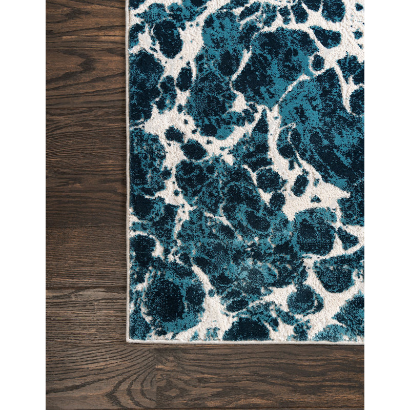 Abstract Indoor Rug, Rectangle 2' x 3'