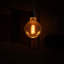 Sikora 4W LED Vintage Edison Globe Light Bulb Amber