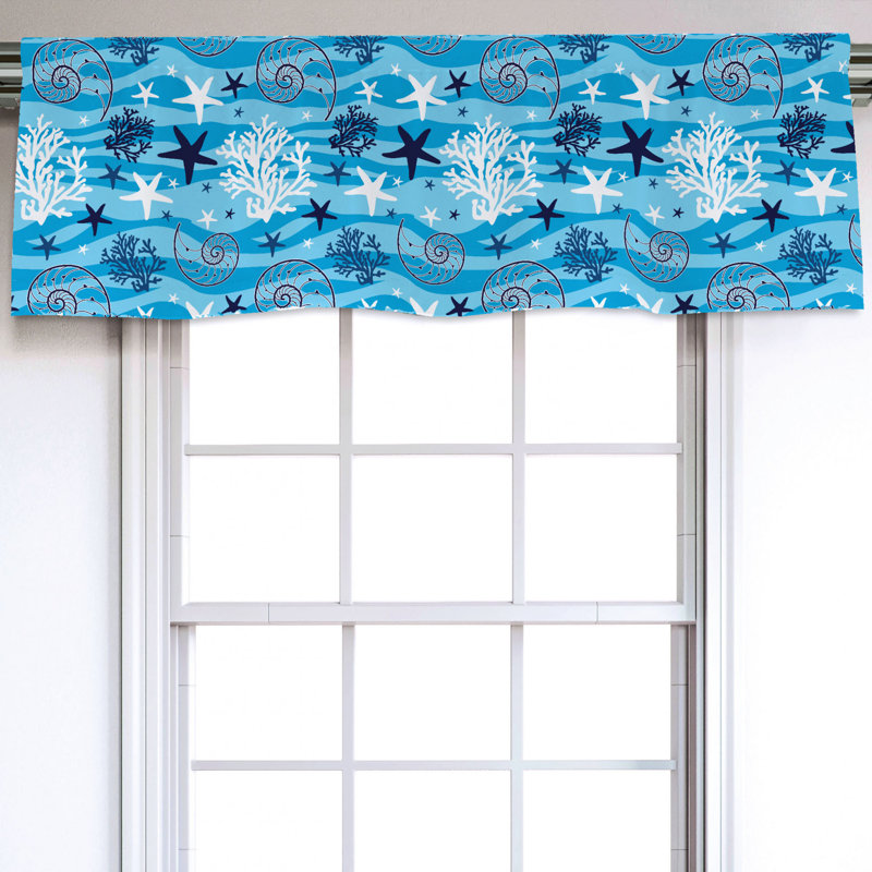 Sateen Ruffled Window Valance