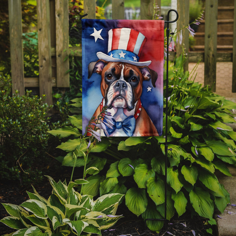 Drapeau patriotique du jardin américain, Boxer