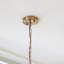 1 - Light Brushed Brass Pendant