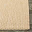 Courtyard Solid Color Outdoor Area Rug In Natural / Cream-1289718078