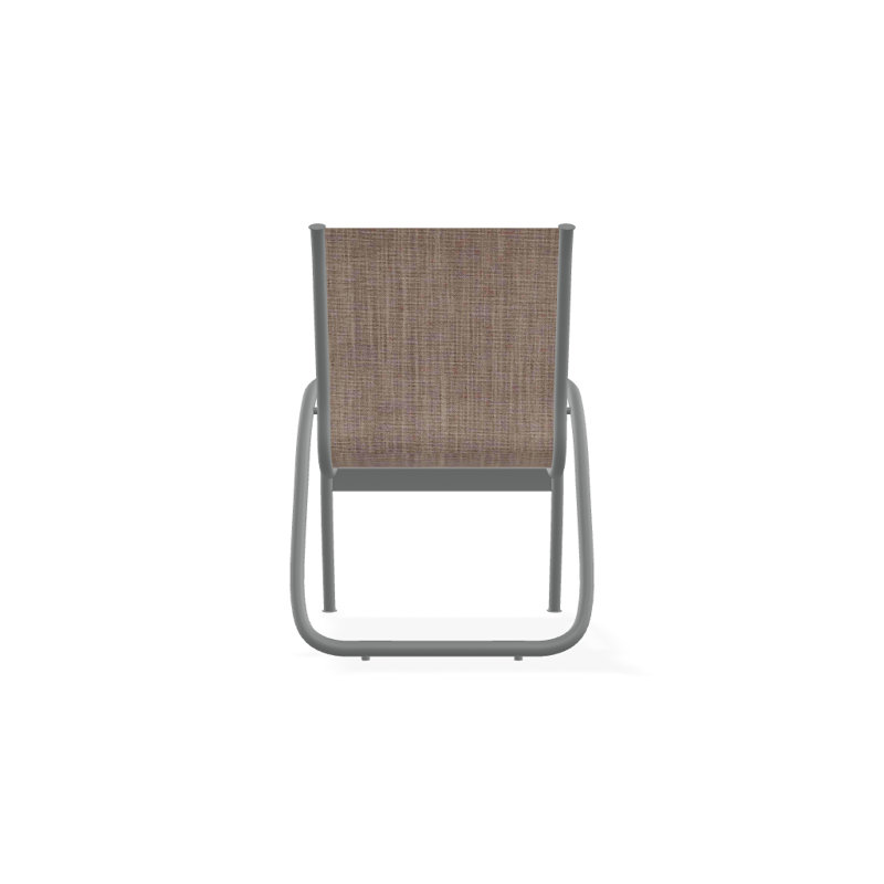 Fauteuil de patio Gardenella, Graphite texturé, Fenouil Augustine Sunbrella®