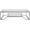 Metal Designs Byron Cocktail Table