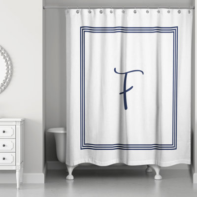 Rideau de douche simple 