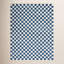 Tapis bleu / ivoire Freemont-100502347