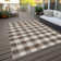 Plaid Indoor / Outdoor Rug