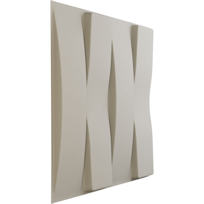 Panneau mural décoratif Capura EnduraWall 3D, Blanc fleur satiné UltraCover