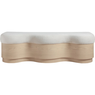 Savoy Mariaclara Velour Fur Fabric Bench