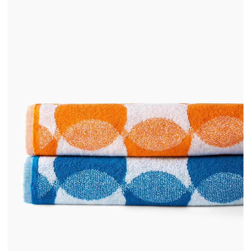 Sorrento Jacquard Beach Towel, Mango