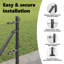 Hexagon Fence Grey Steel-941306624