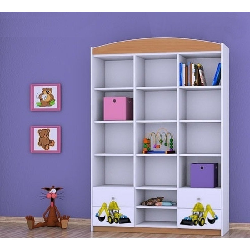Forrest 183cm H X 132cm W Kids Cube, Natural