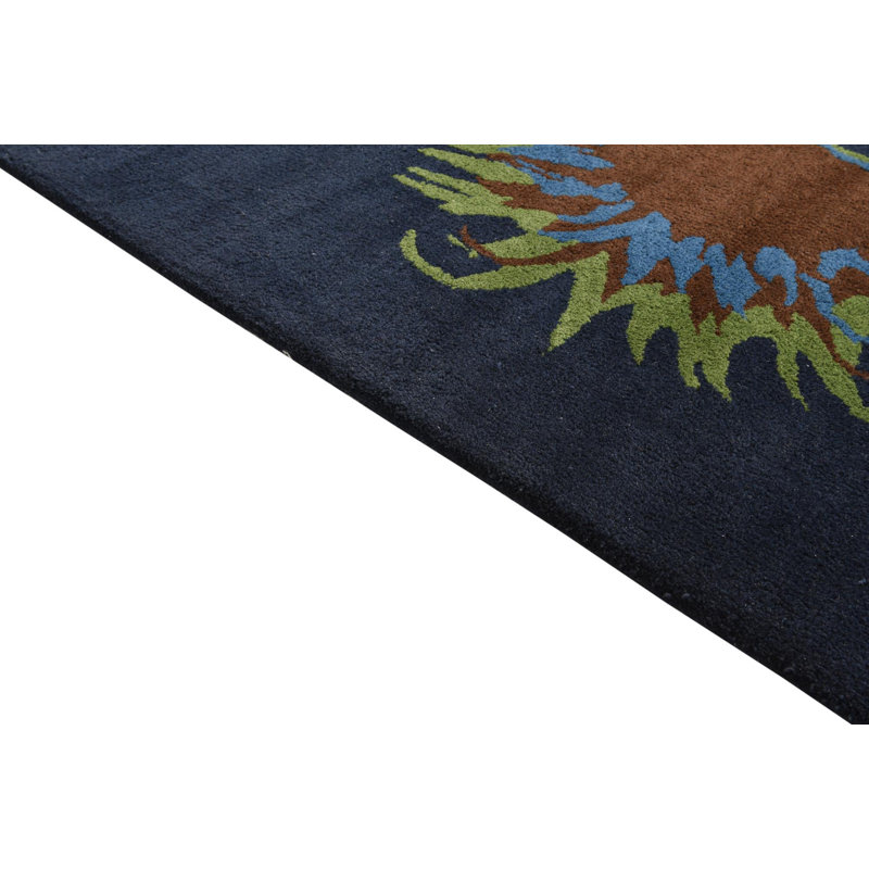 Tapis bleu marine 8 pi Pineland