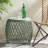 Outdoor Iron frame Table with sturdy base and lattice design-1751300576