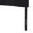 Adjustable Height King Headboard With Black Fabric And Modern Design Contemporary Waffle For In