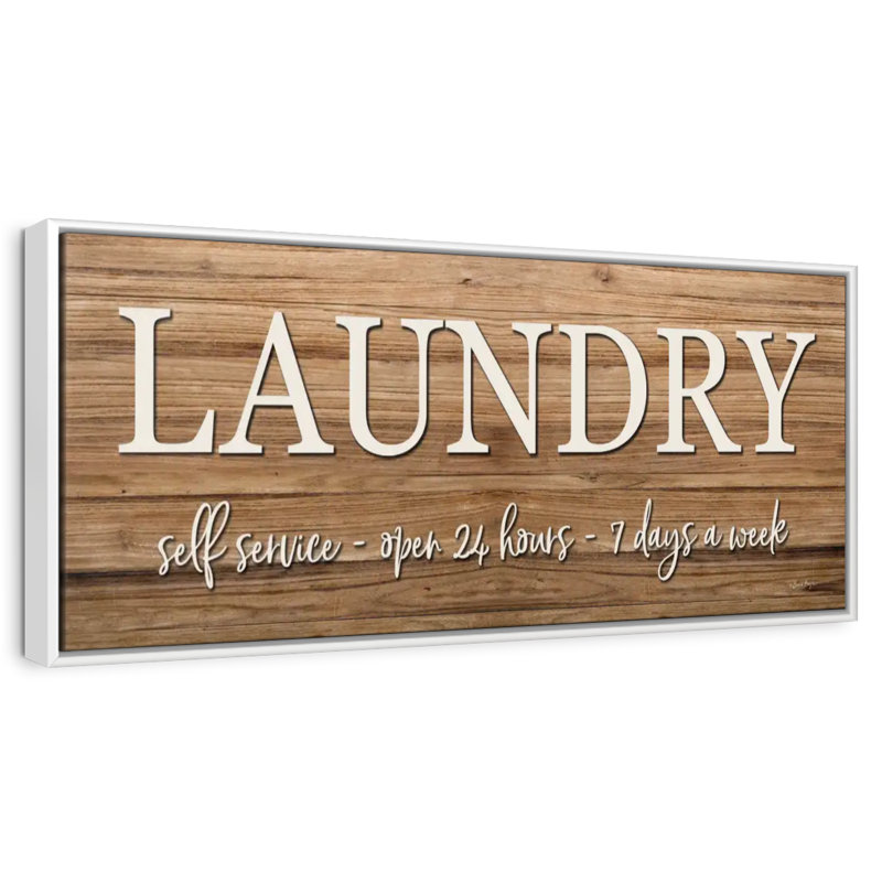 Plaque murale rustique, 46" X 16", Floating Frame White