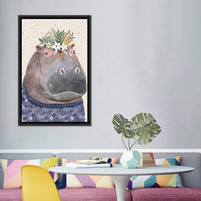 " Hippo " Print