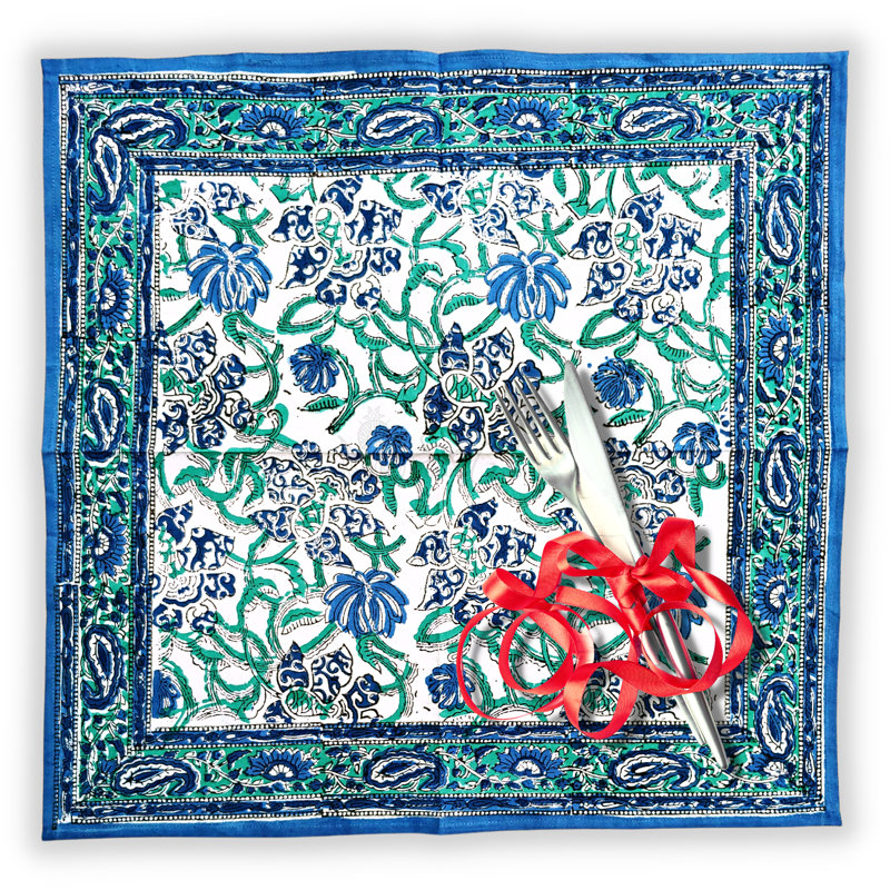 18" Set of Four Cotton Napkins