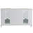 62'' Double Bathroom Vanity with Marble Top-379383487