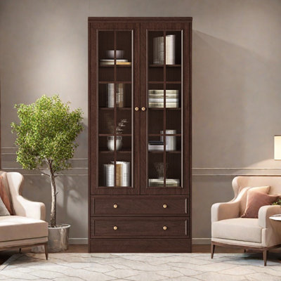 American style classic home bookcase