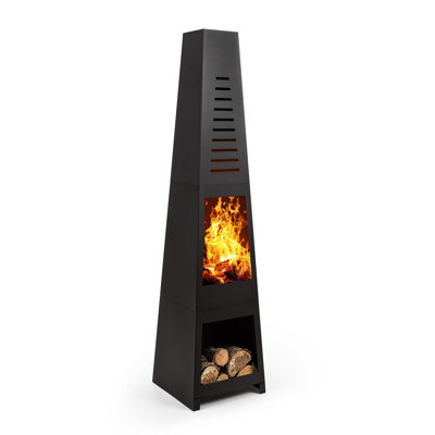 Steel Smokeless Outdoor Fireplace