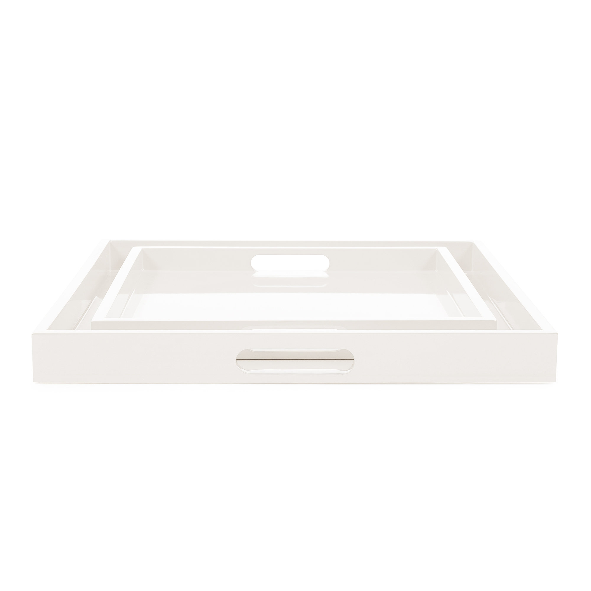 Lavande 2 Piece Tray Set, Beige