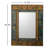 Erzsi Solid Wood Rectangle Mirror-201251453