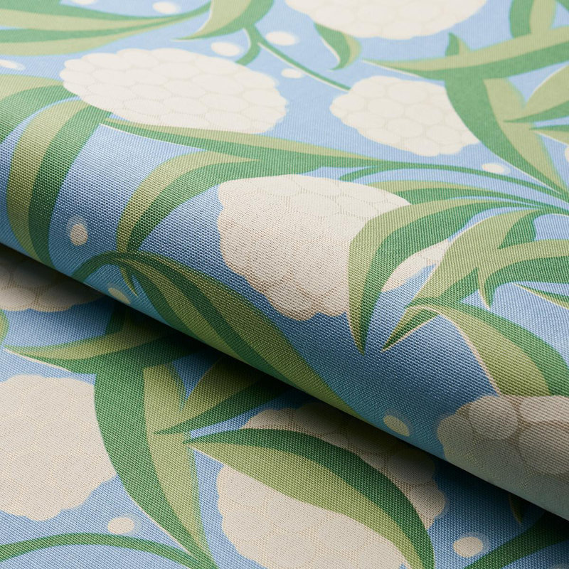 Rubus Cotton Linen Fabric, Delft