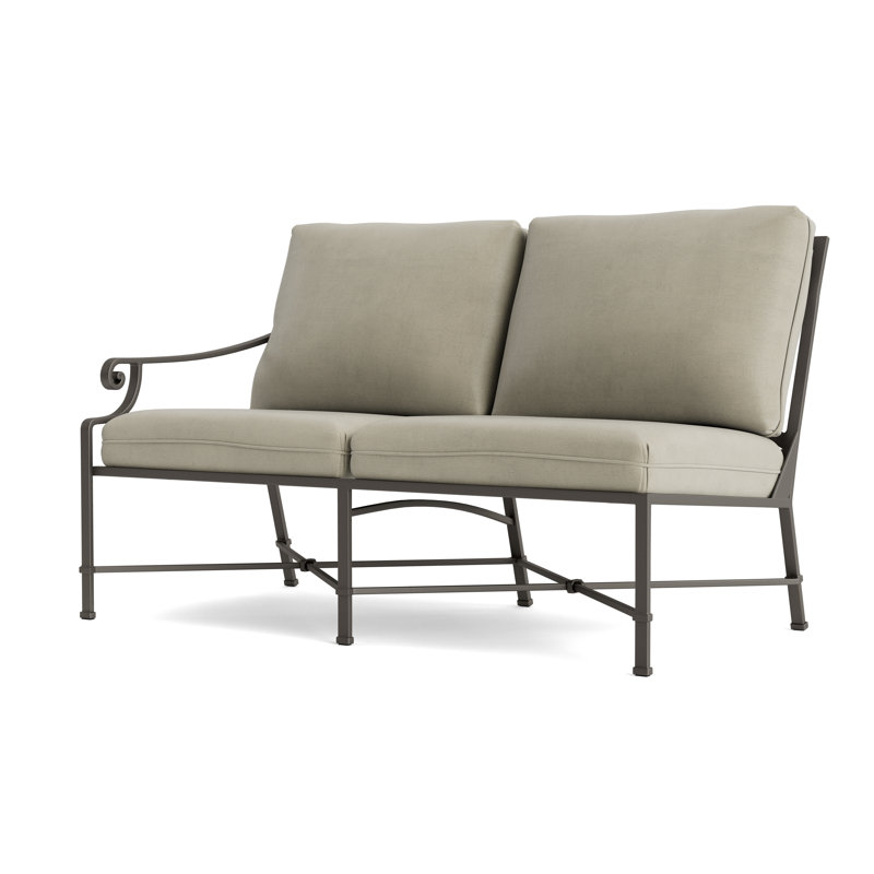 Venetian Outdoor 2 - Seat Loveseat, Fusion Natural, Mica