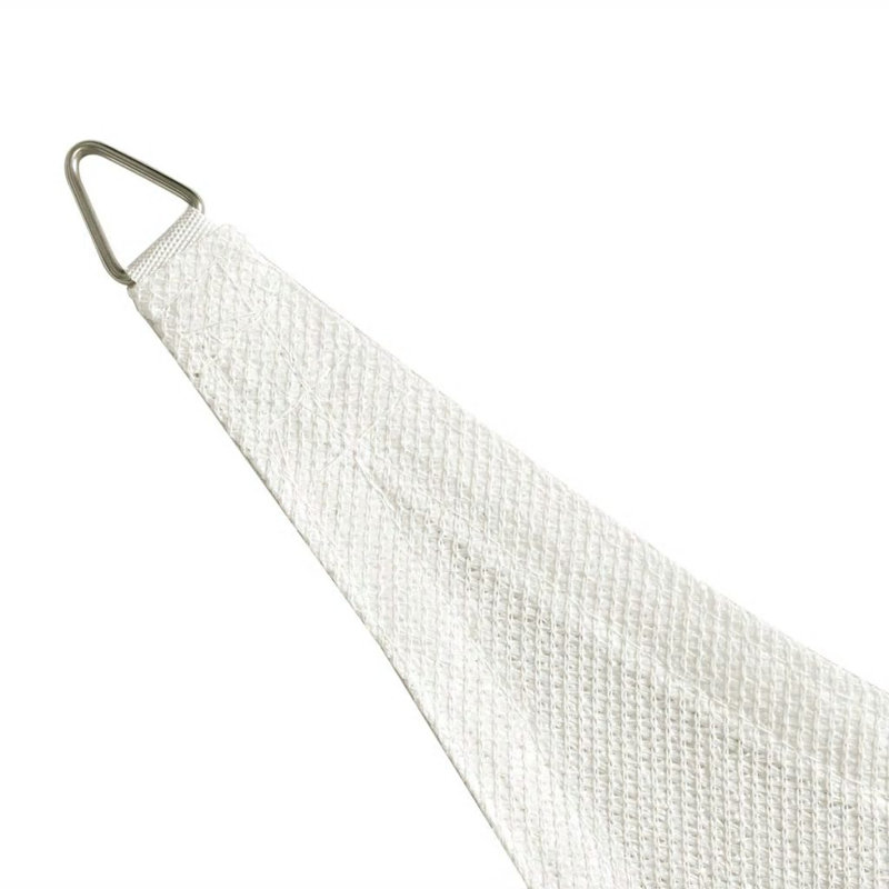 Roffe 2m x 2m Square Shade Sail, White